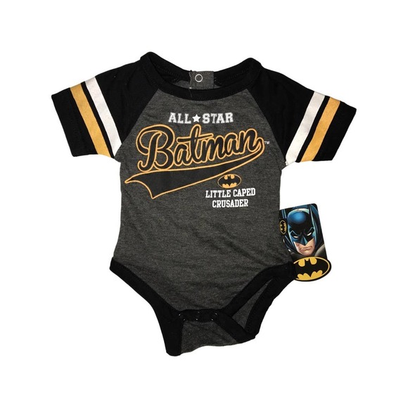 DC Comics Other - Batman baby onesie 0-3 months Little Caped Crusader